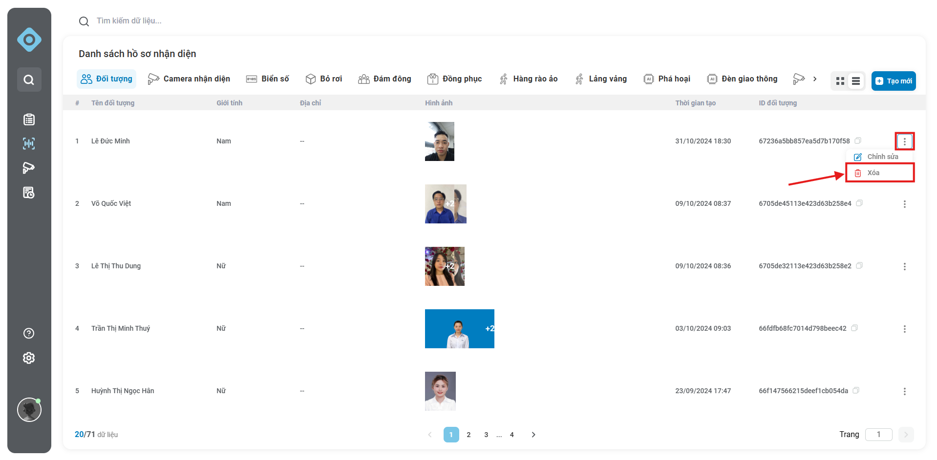 click_delete_identification_profile